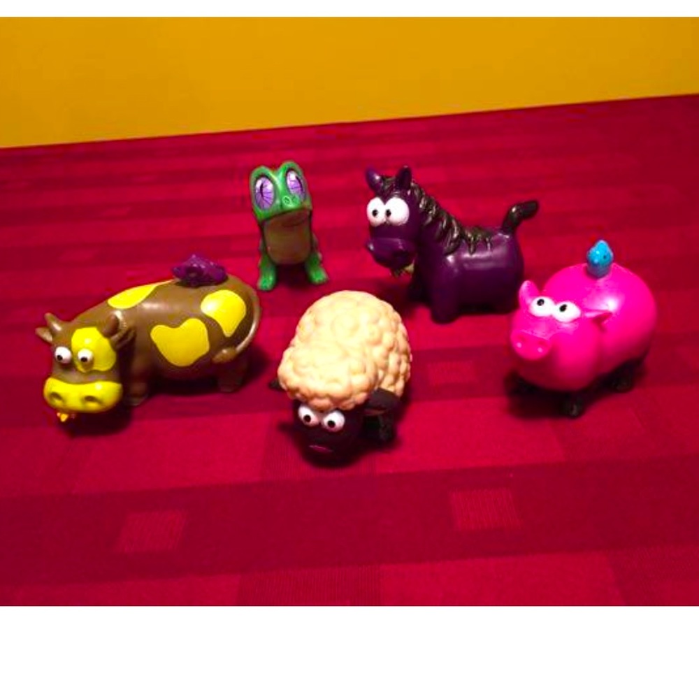 Barnyard Silly/Rubbery/Solid Animal Figures